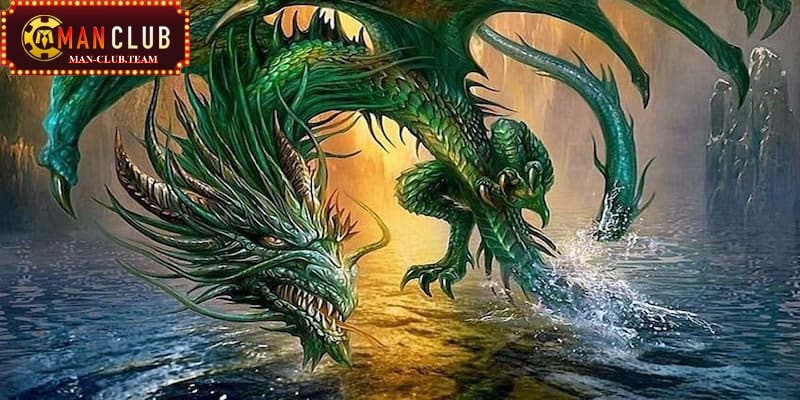 nằm mơ thấy rồng Chiêm bao mơ thấy Rồng màu xanh